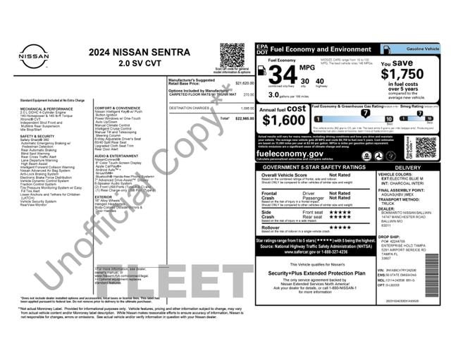 nissan sentra 2024 3N1AB8CV7RY242536 image nissan sentra 2024 3N1AB8CV7RY242536 image