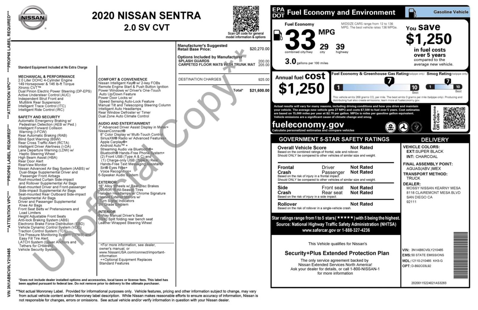 nissan sentra 2020 3N1AB8CV0LY210485 image nissan sentra 2020 3N1AB8CV0LY210485 image
