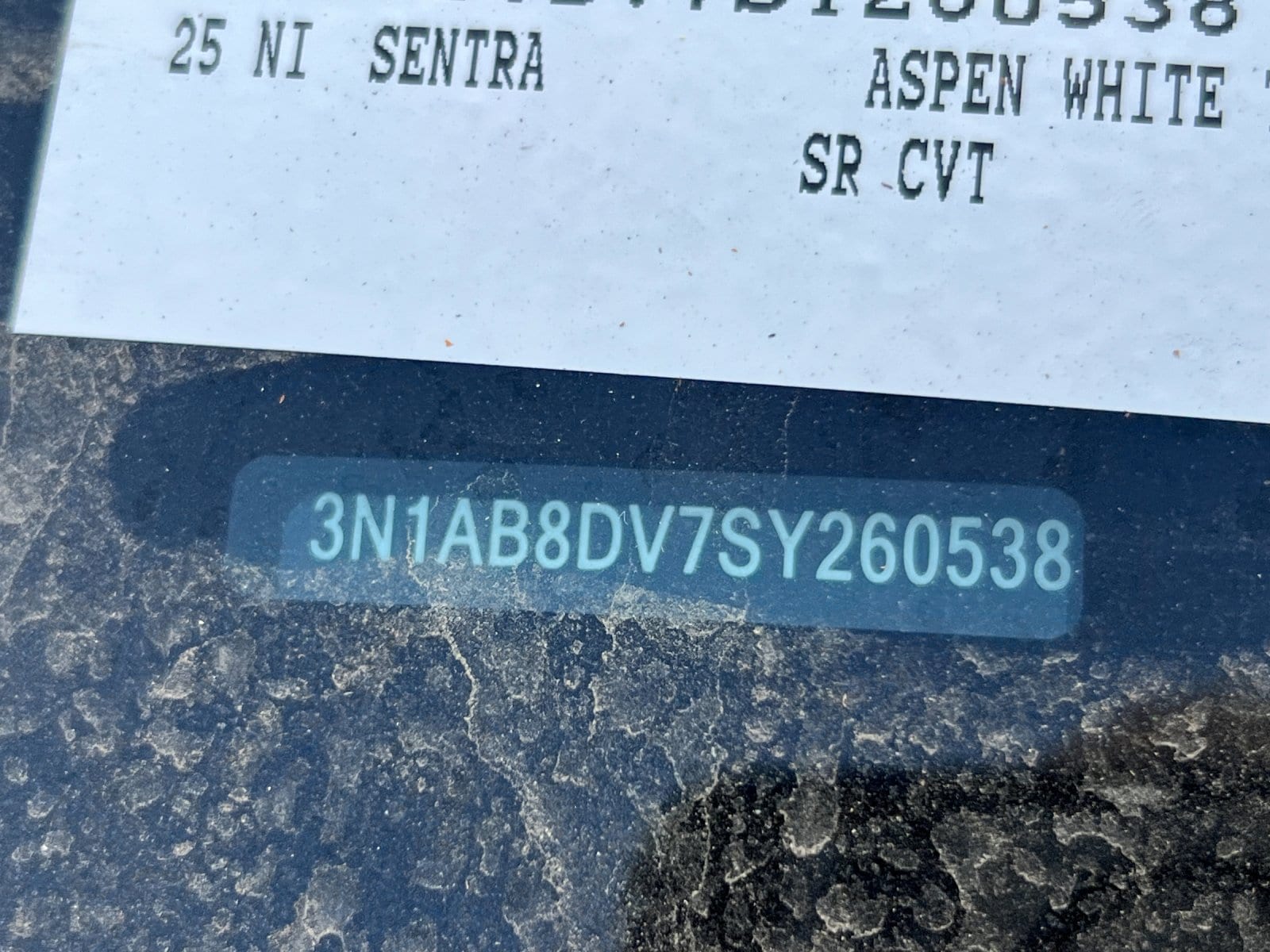 nissan sentra 2025 3N1AB8DV7SY260538 image nissan sentra 2025 3N1AB8DV7SY260538 image