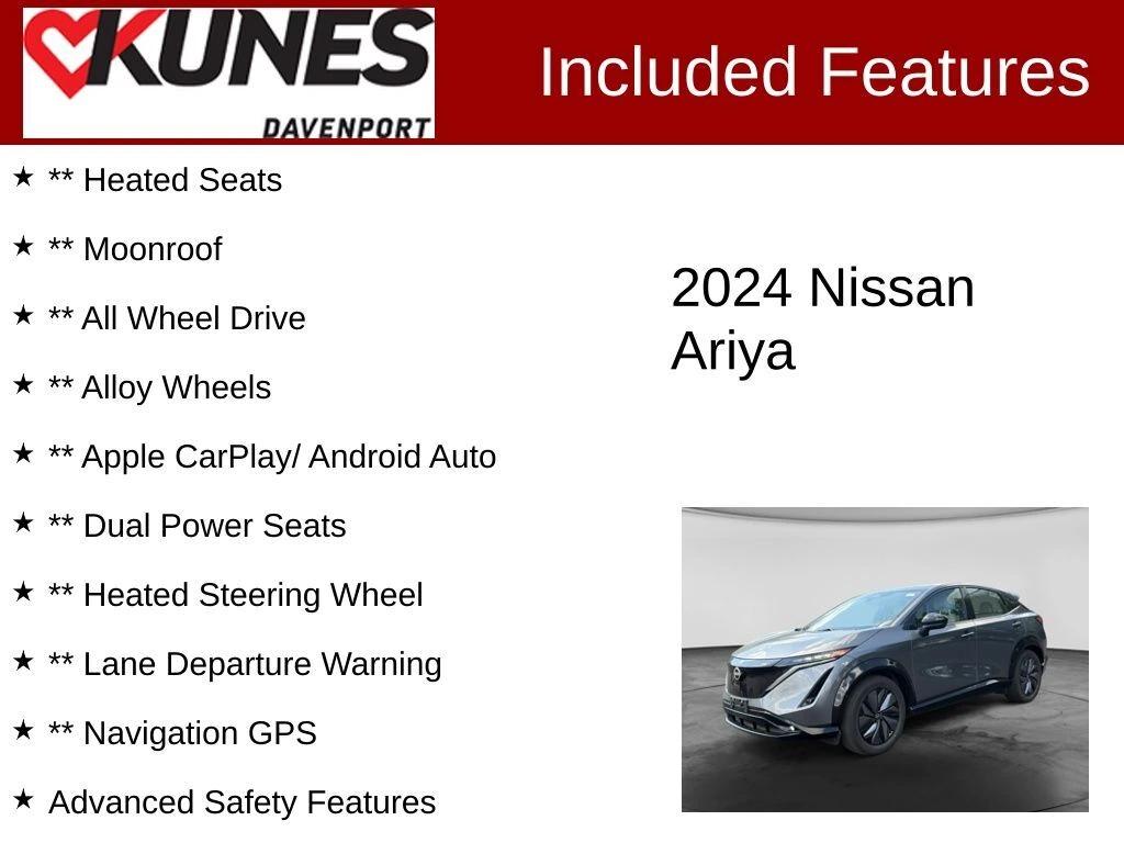 nissan ariya 2024 JN1DF0BB8RM734537 image nissan ariya 2024 JN1DF0BB8RM734537 image