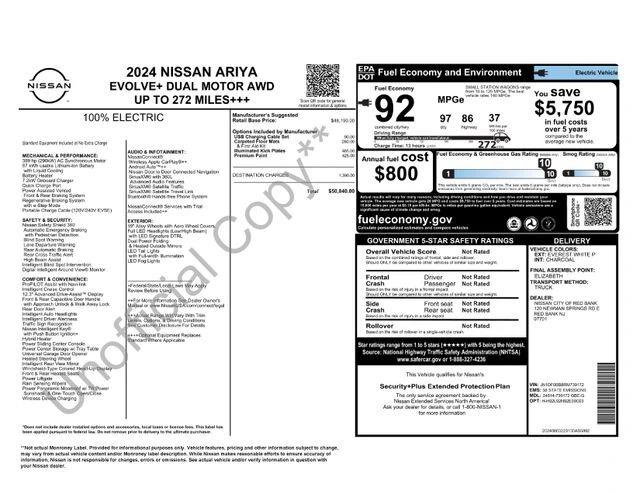 nissan ariya 2024 JN1DF0BB8RM739172 image nissan ariya 2024 JN1DF0BB8RM739172 image