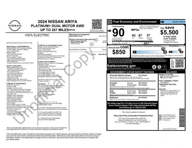 nissan ariya 2024 JN1DF0CD8RM735381 image nissan ariya 2024 JN1DF0CD8RM735381 image