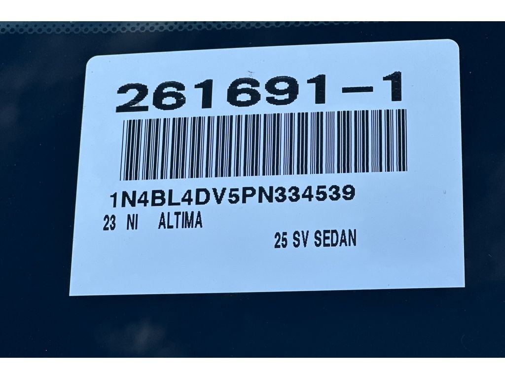 nissan altima 2023 1N4BL4DV5PN334539 image nissan altima 2023 1N4BL4DV5PN334539 image