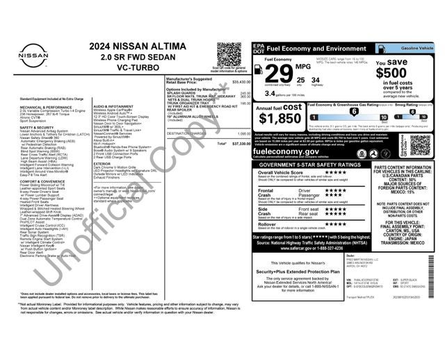 nissan altima 2024 1N4AL4CV3RN313740 image nissan altima 2024 1N4AL4CV3RN313740 image