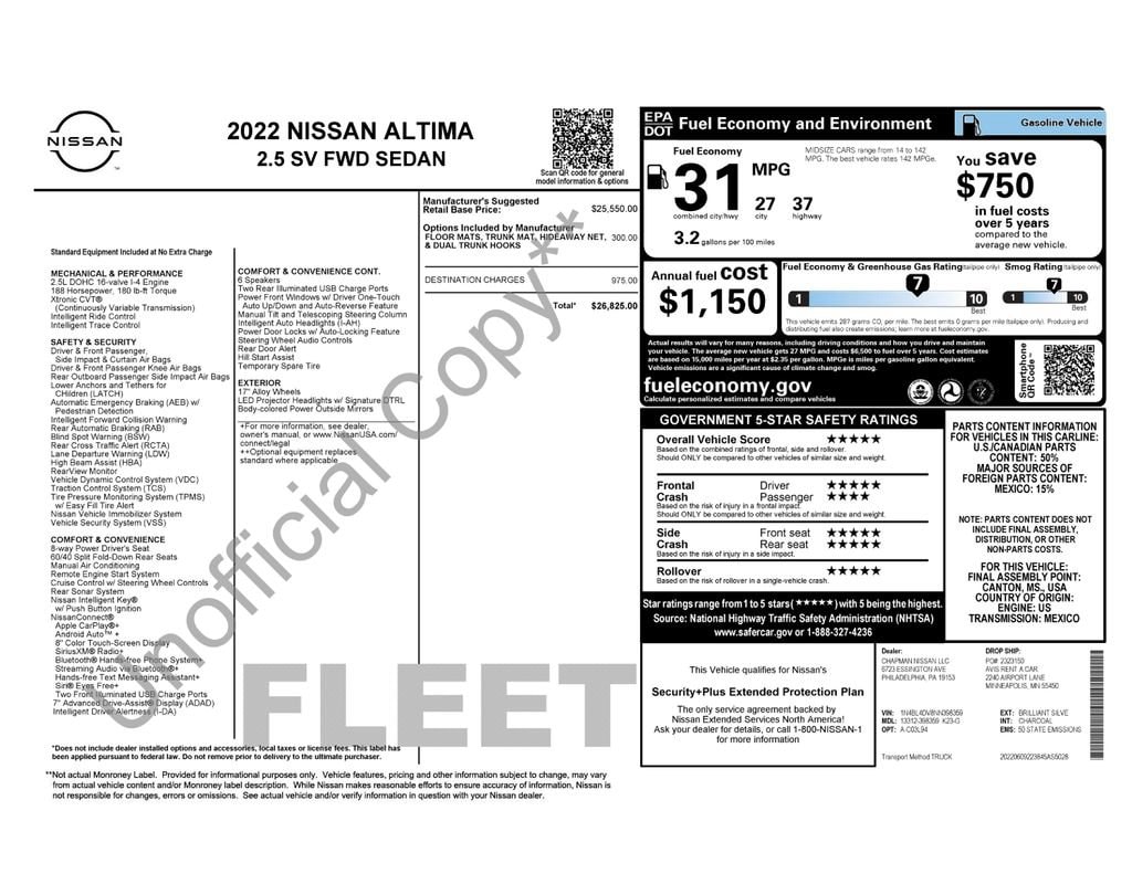 nissan altima 2022 1N4BL4DV8NN398359 image nissan altima 2022 1N4BL4DV8NN398359 image