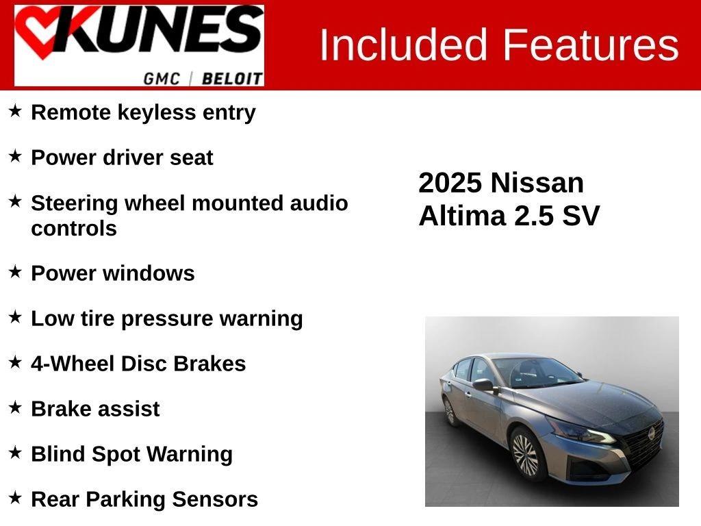 nissan altima 2025 1N4BL4DV6SN319962 image nissan altima 2025 1N4BL4DV6SN319962 image