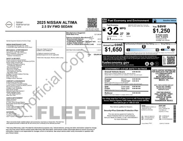nissan altima 2025 1N4BL4DV1SN392379 image nissan altima 2025 1N4BL4DV1SN392379 image