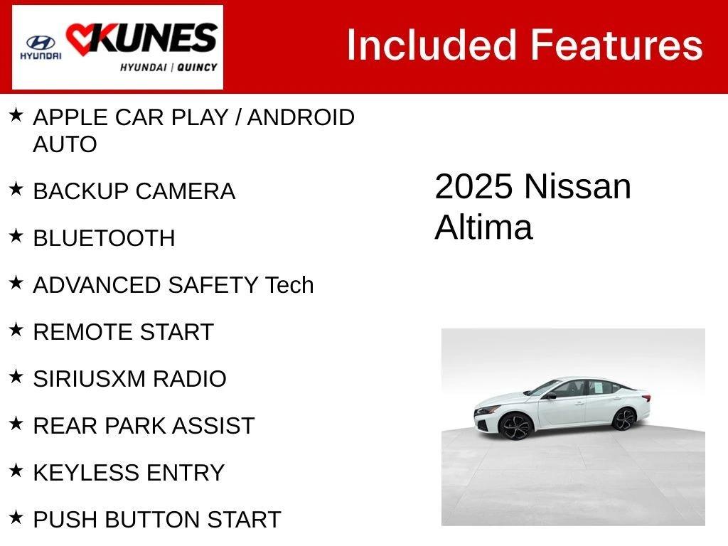 nissan altima 2025 1N4BL4CV4SN315815 image nissan altima 2025 1N4BL4CV4SN315815 image