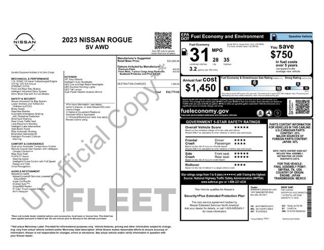 nissan rogue 2023 5N1BT3BB3PC924873 image nissan rogue 2023 5N1BT3BB3PC924873 image