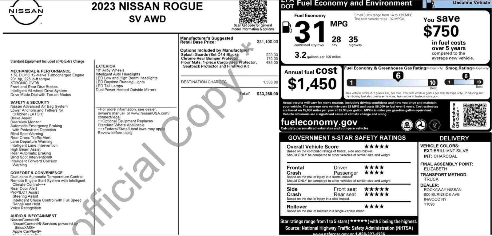 nissan rogue 2023 JN8BT3BB7PW490187 image nissan rogue 2023 JN8BT3BB7PW490187 image