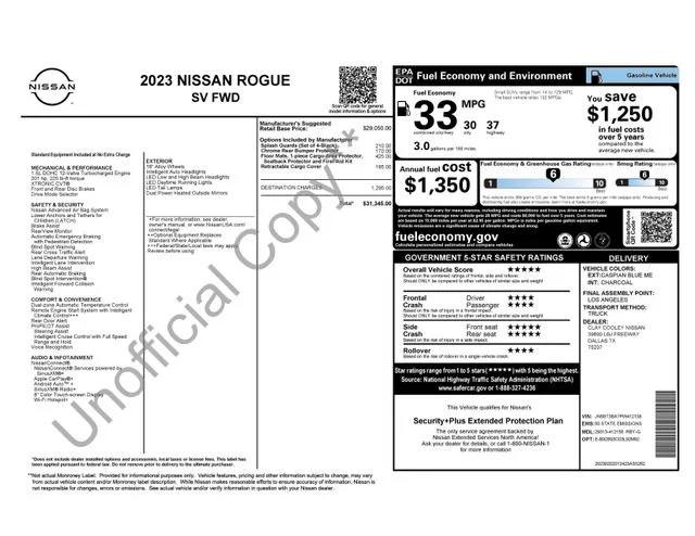 nissan rogue 2023 JN8BT3BA7PW412158 image nissan rogue 2023 JN8BT3BA7PW412158 image