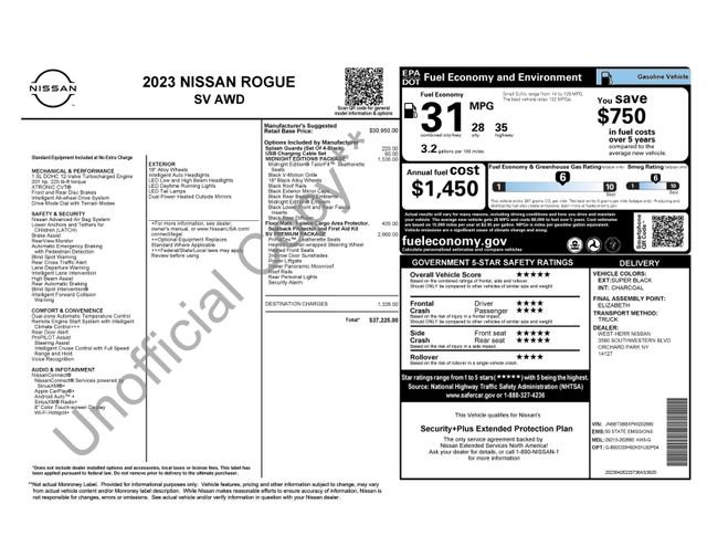 nissan rogue 2023 JN8BT3BBXPW202680 image nissan rogue 2023 JN8BT3BBXPW202680 image