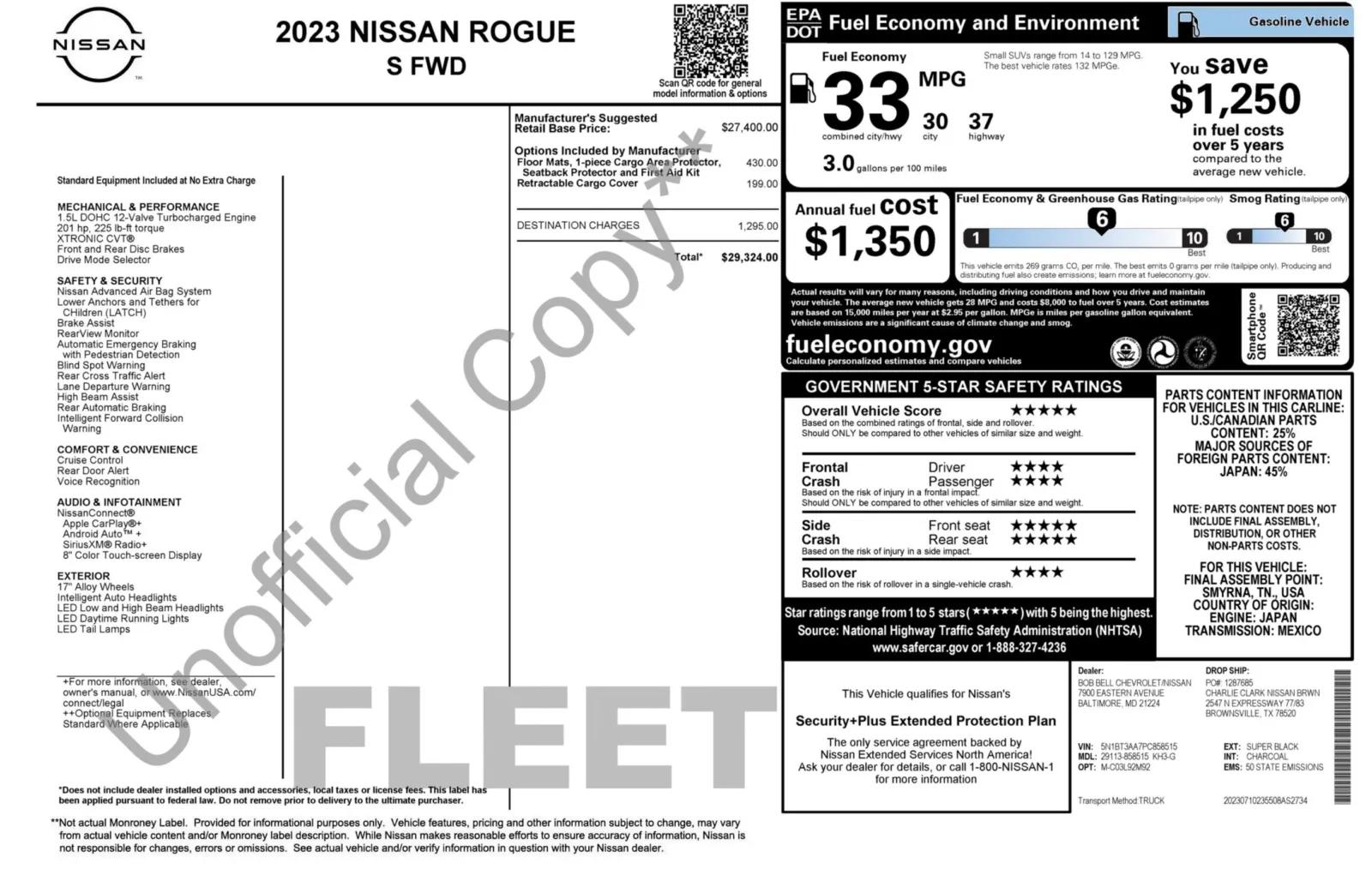 nissan rogue 2023 5N1BT3AA7PC858515 image nissan rogue 2023 5N1BT3AA7PC858515 image