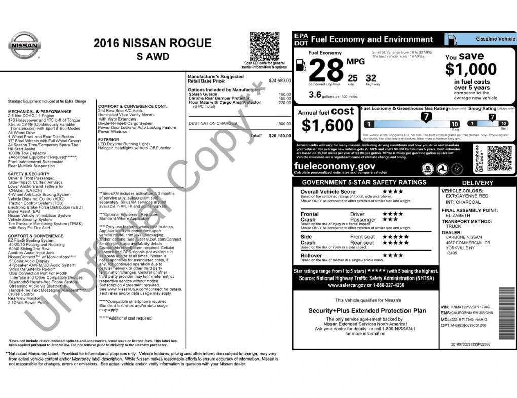 nissan rogue 2016 KNMAT2MV2GP717949 image nissan rogue 2016 KNMAT2MV2GP717949 image