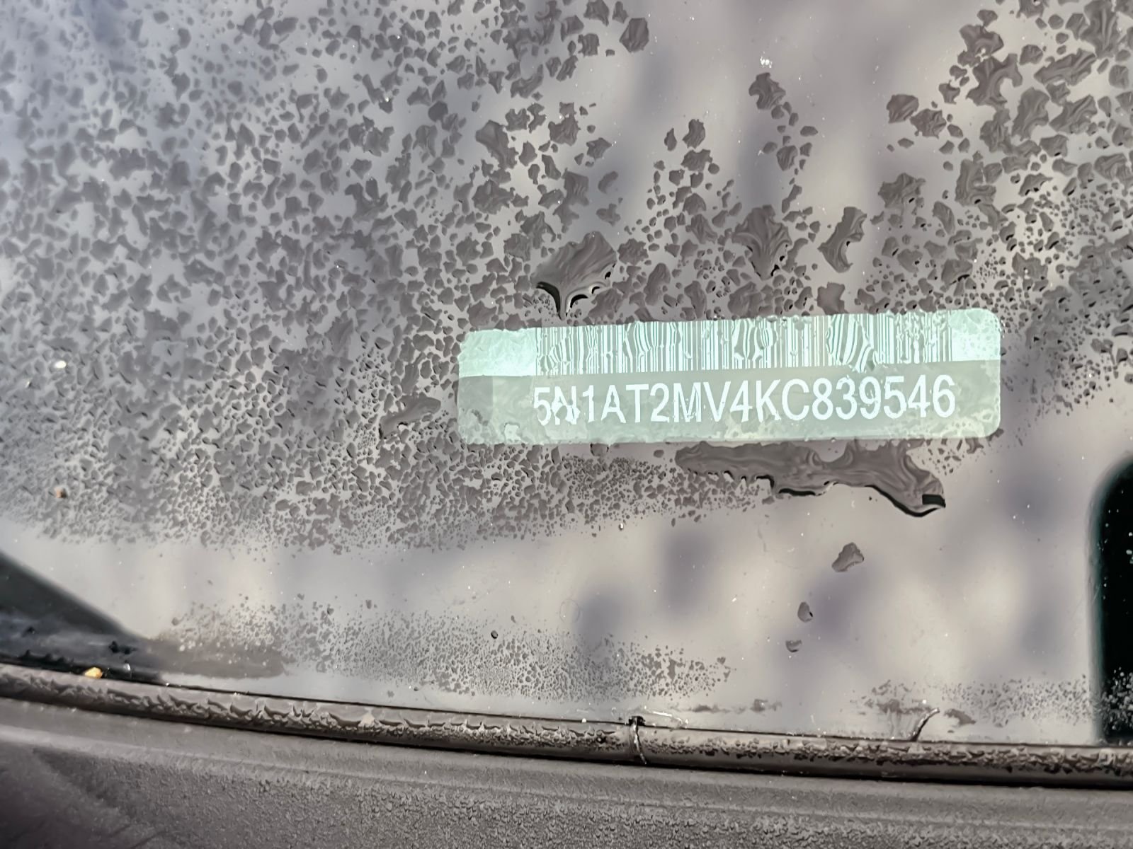 nissan rogue 2019 5N1AT2MV4KC839546 image nissan rogue 2019 5N1AT2MV4KC839546 image