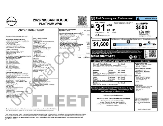 nissan rogue 2026 JN8BT3DDXTW290283 image nissan rogue 2026 JN8BT3DDXTW290283 image