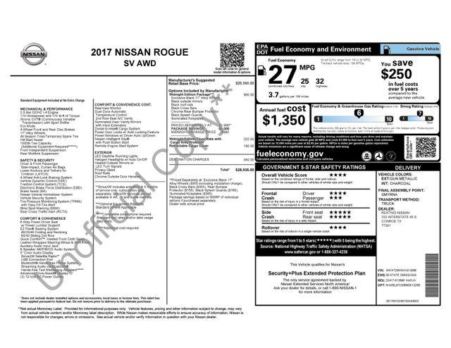 nissan rogue 2017 5N1AT2MV5HC812896 image nissan rogue 2017 5N1AT2MV5HC812896 image