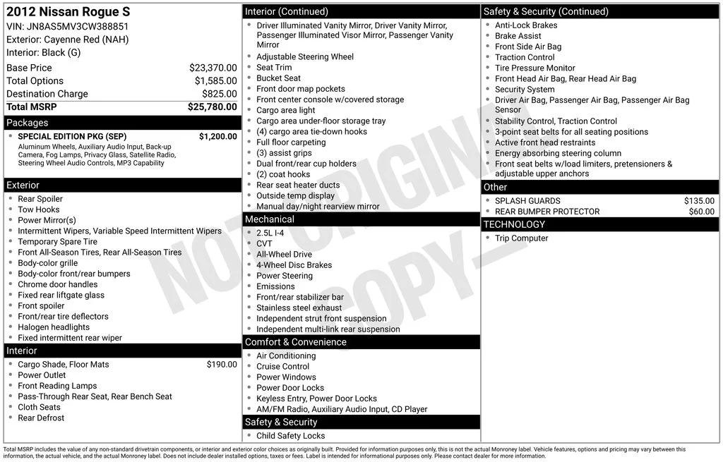 nissan rogue 2012 JN8AS5MV3CW388851 image nissan rogue 2012 JN8AS5MV3CW388851 image