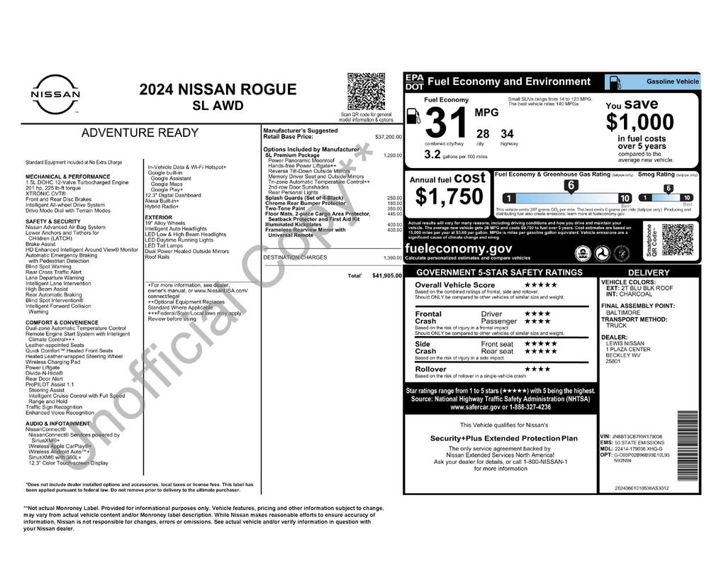 nissan rogue 2024 JN8BT3CB7RW179036 image nissan rogue 2024 JN8BT3CB7RW179036 image