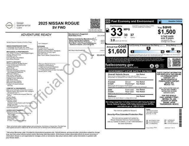 nissan rogue 2025 5N1BT3BA0SC779906 image nissan rogue 2025 5N1BT3BA0SC779906 image