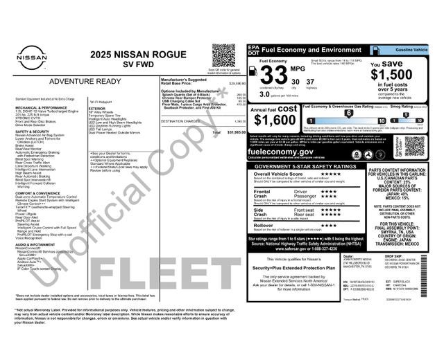 nissan rogue 2025 5N1BT3BA5SC859153 image nissan rogue 2025 5N1BT3BA5SC859153 image