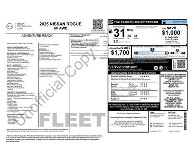 nissan rogue 2025 5N1BT3BB3SC823213 image nissan rogue 2025 5N1BT3BB3SC823213 image