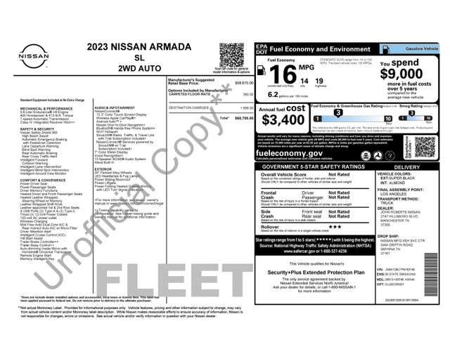 nissan armada 2023 JN8AY2BC7P9183746 image nissan armada 2023 JN8AY2BC7P9183746 image