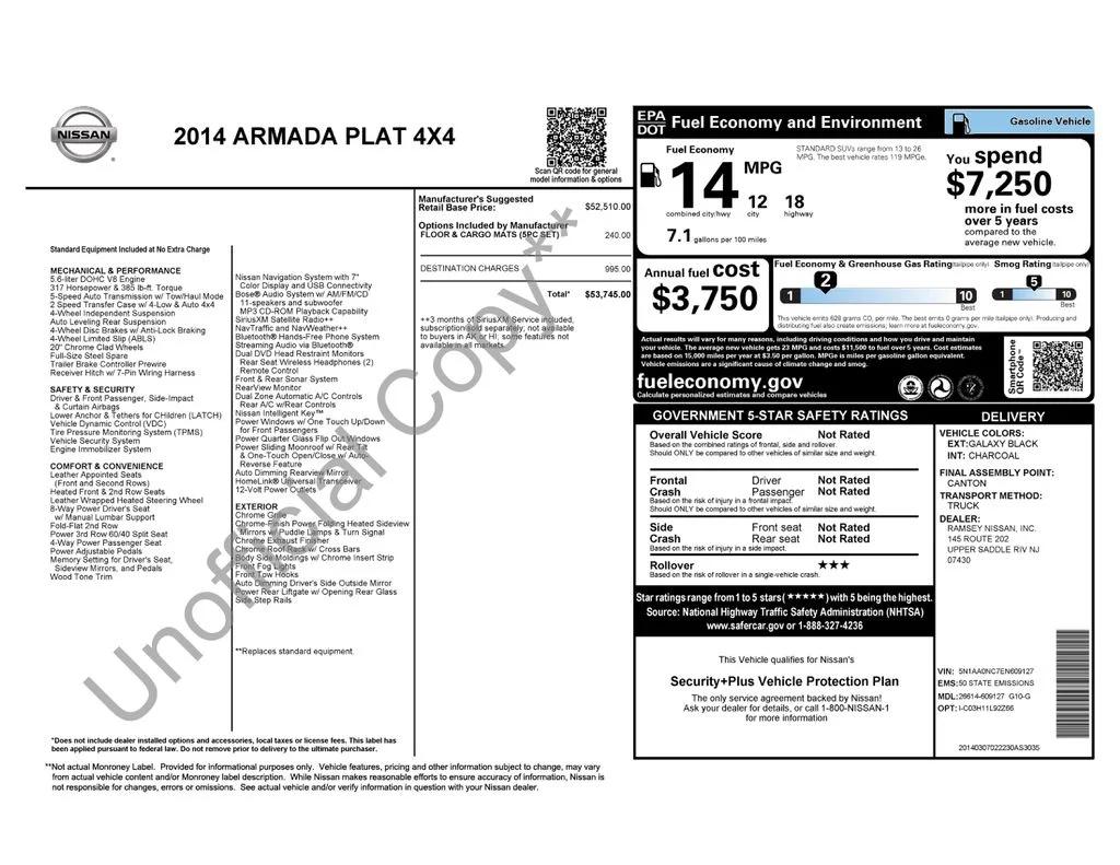 nissan armada 2014 5N1AA0NC7EN609127 image nissan armada 2014 5N1AA0NC7EN609127 image