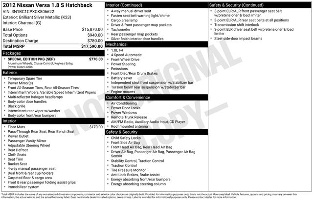nissan versa 2012 3N1BC1CPXCK806622 image nissan versa 2012 3N1BC1CPXCK806622 image