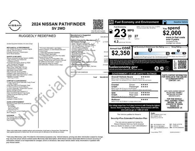 nissan pathfinder 2024 5N1DR3BB4RC271996 image nissan pathfinder 2024 5N1DR3BB4RC271996 image