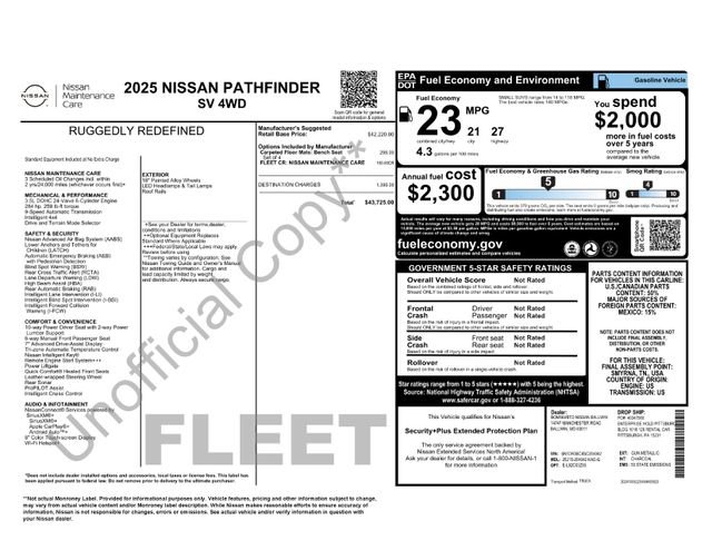 nissan pathfinder 2025 5N1DR3BC8SC204042 image nissan pathfinder 2025 5N1DR3BC8SC204042 image
