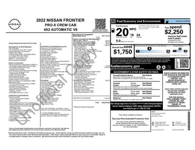 nissan frontier 2022 1N6ED1EJ8NN671392 image nissan frontier 2022 1N6ED1EJ8NN671392 image