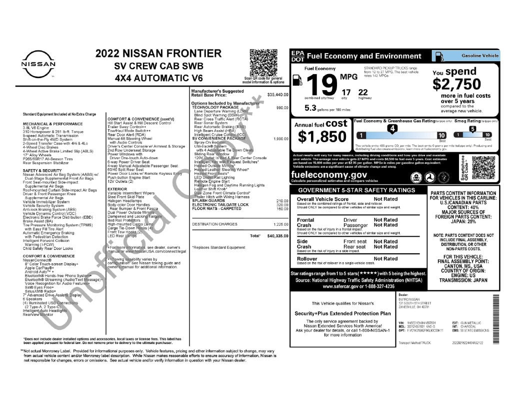 nissan frontier 2022 1N6ED1EK8NN657601 image nissan frontier 2022 1N6ED1EK8NN657601 image