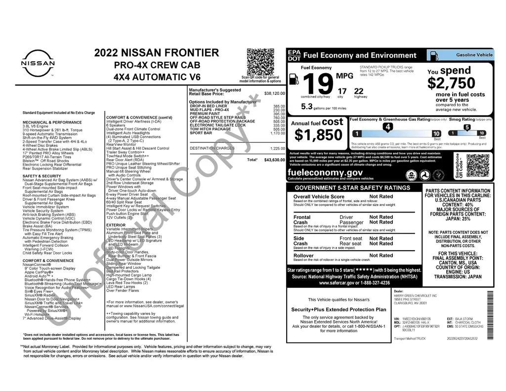 nissan frontier 2022 1N6ED1EK3NN683135 image nissan frontier 2022 1N6ED1EK3NN683135 image