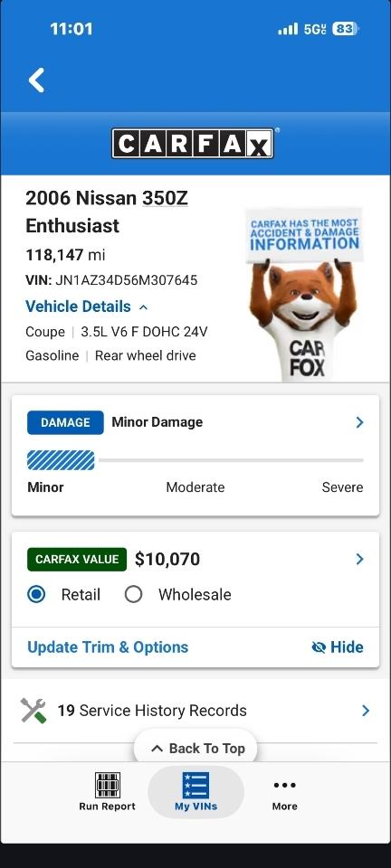nissan 350z 2006 JN1AZ34D56M307645 image nissan 350z 2006 JN1AZ34D56M307645 image