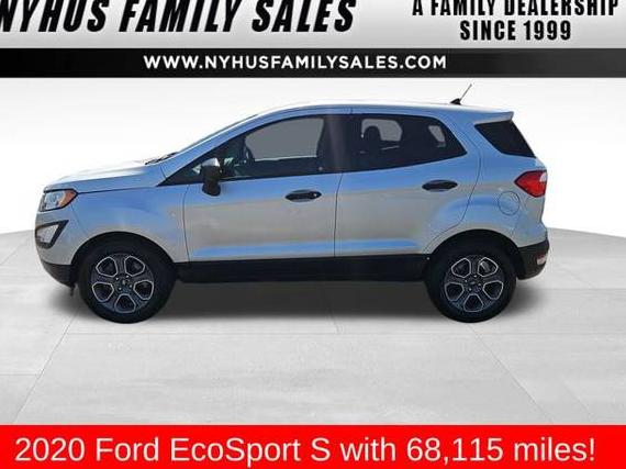 FORD ECOSPORT 2020 MAJ3S2FE4LC362346 image FORD ECOSPORT 2020 MAJ3S2FE4LC362346 image