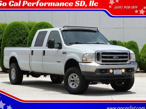 FORD F-250 2004 1FTNW21P04EB30459 image