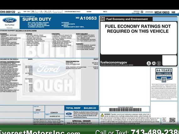 FORD F-450 2021 1FDUF4GN1MDA10653 image