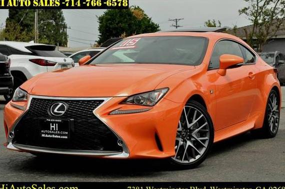 LEXUS RC 2015 JTHHE5BC1F5005422 image