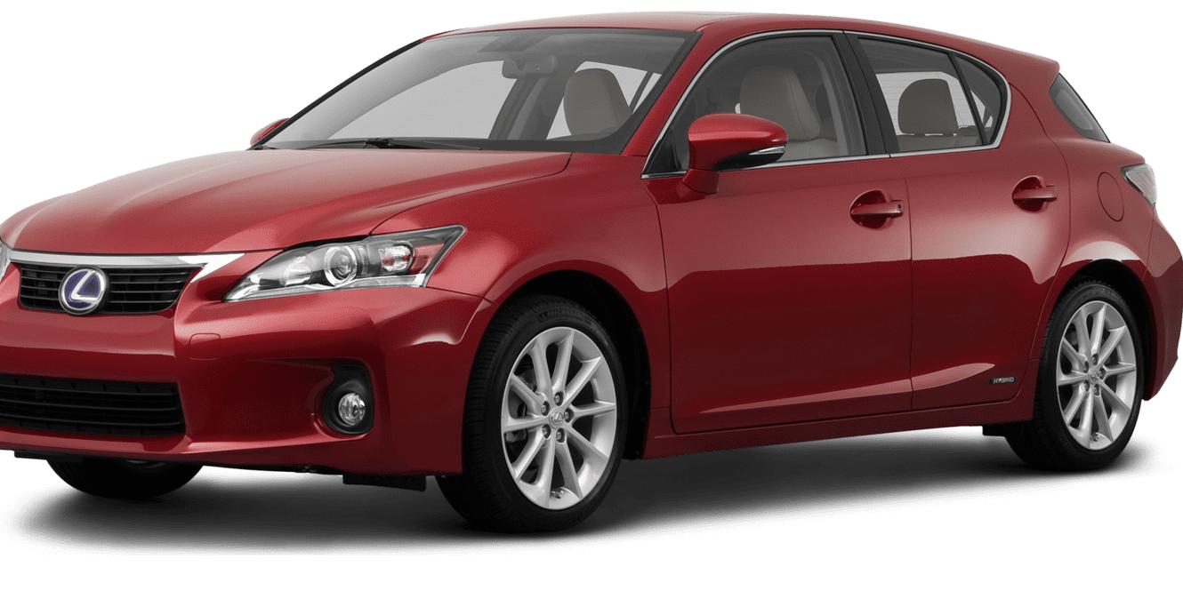 LEXUS CT 2012 JTHKD5BH2C2054825 image