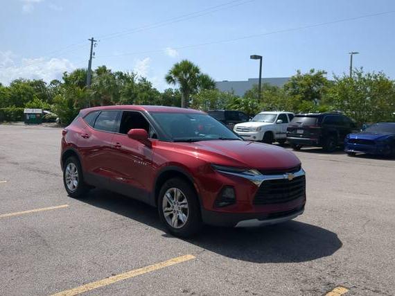 CHEVROLET BLAZER 2020 3GNKBBRA1LS617163 image