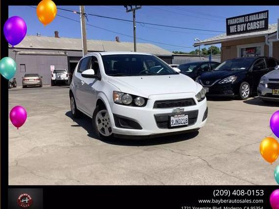 CHEVROLET SONIC 2014 1G1JA6SG1E4128898 image