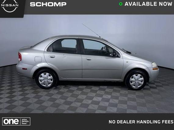 CHEVROLET AVEO 2005 KL1TD52655B299455 image