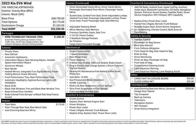 kia ev6 2023 KNDC34LA5P5603426 image kia ev6 2023 KNDC34LA5P5603426 image