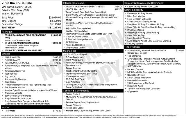 kia k5 2023 5XXG64J23PG195556 image kia k5 2023 5XXG64J23PG195556 image