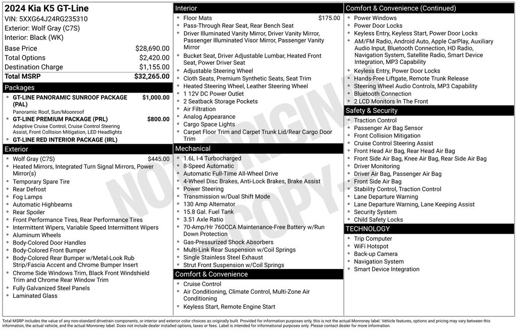 kia k5 2024 5XXG64J24RG235310 image kia k5 2024 5XXG64J24RG235310 image
