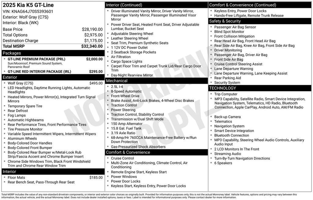 kia k5 2025 KNAG64J70S5393601 image kia k5 2025 KNAG64J70S5393601 image