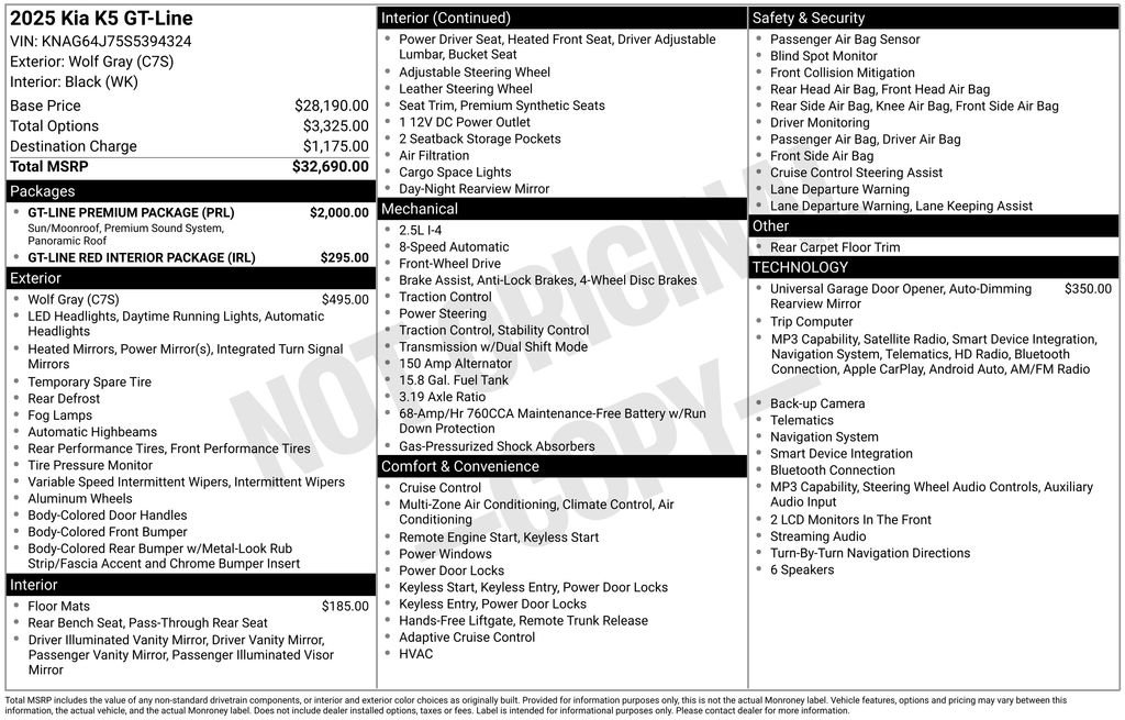 kia k5 2025 KNAG64J75S5394324 image kia k5 2025 KNAG64J75S5394324 image
