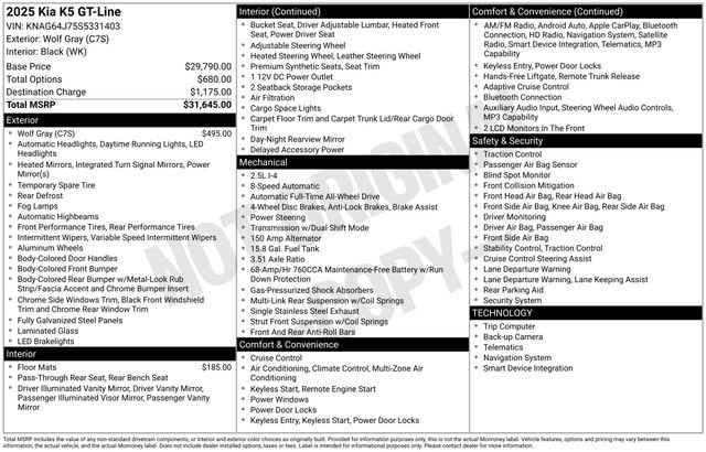 kia k5 2025 KNAG64J75S5331403 image kia k5 2025 KNAG64J75S5331403 image