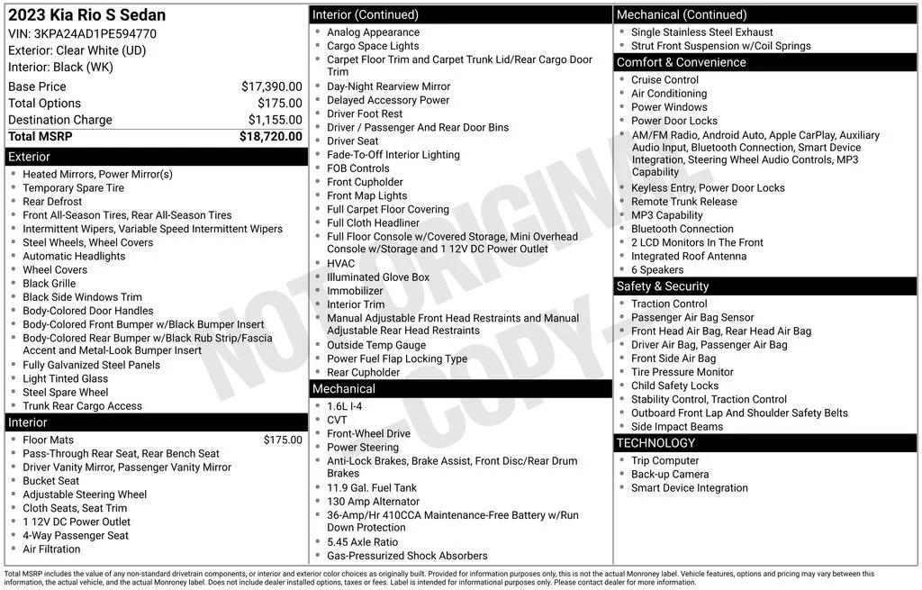 kia rio 2023 3KPA24AD1PE594770 image kia rio 2023 3KPA24AD1PE594770 image